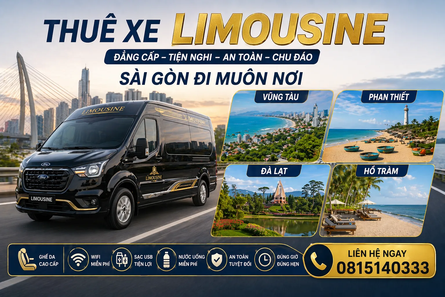 Dịch vụ xe Limousine